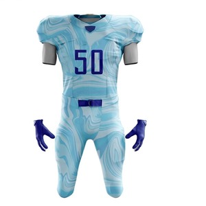 Uniforme de Fútbol Americano Personalizado de la Mejor Calidad, Jersey y Pantalones Sublimados, para Jóvenes y Adultos - Product Image 2