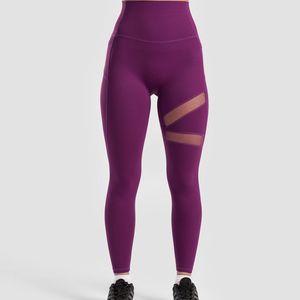 Leggings de yoga Mawra a prueba de sentadillas para mujer. Pantalones Deportivos de Cintura Alta con Control de Abdomen. Leggings de Entrenamiento Deportivos de Spandex con Elasticidad en 4 Direcciones - Product Image 1