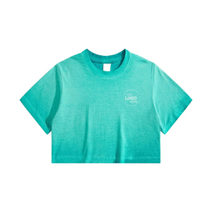 T-shirts pour hommes de qualité supérieure, col rond épais, t-shirts personnalisés à coupe courte pour hommes, t-shirt court - Product Image 6