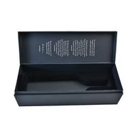 Boîte d'emballage cosmétique pliable avec fermeture magnétique, impression personnalisée sur papier, avec insert pour flacons de vernis à ongles