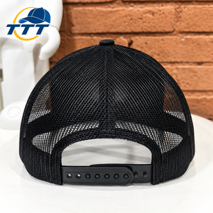 Gorra Trucker Personalizada de 5 Paneles con Logotipo Bordado, Gorra de Malla con Cierre a Presión, Fabricante Vietnamita OEM ODM, Venta al por Mayor de Gorras Trucker de Fábrica - Product Image 5