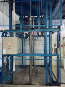 निर्माण सामग्री निर्माण लिफ्ट लिफ्ट लिफ्ट इलेक्ट्रिक माल कंक्रीट होस्ट उठाने वाली मशीन गोंडोला पिंजरे कार्गो लिफ्टर - Product Image 3