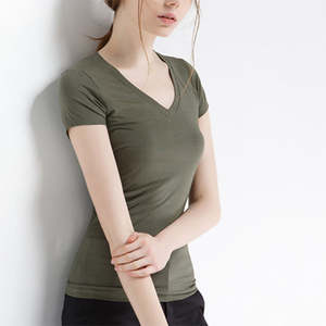 เสื้อยืดโอเวอร์ไซส์ผู้หญิง ผ้าคอตตอนหนา คุณภาพสูง ขายส่ง เสื้อยืดผู้หญิงคุณภาพดี - Product Image 5