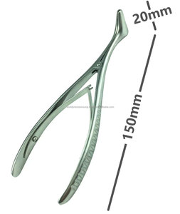 Pinzas de expansión para rinoscopio médico, espéculo nasal, espejo nasal de acero inoxidable, endoscopio nasal ORL, <span class=keywords><strong>dilatador</strong></span> de canal auditivo - Product Image 5