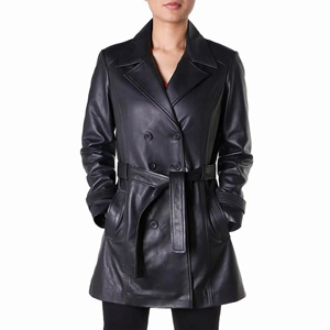 Veste en cuir véritable pour femme, taille adulte, design personnalisé de qualité supérieure, veste en cuir pour femmes - Product Image 1