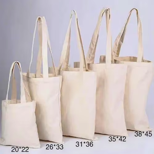 Premium Fabric Long Handle Cotton Tote Bag Zipper Closure Embroidery England Style Solid Pattern All Seasons Eco-Conscious Users - Product Image 2