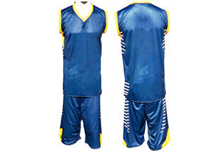 Meilleure vente de haute qualité 100% Polyester Dry Fit Basketball Uniforme Set Respirant Plus Size Options Personnalisable Haute - Product Image 4