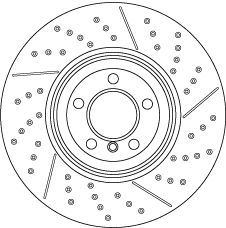 Ront 370*30mm Sistemas de frenos automáticos Racing Car Brakes Disco Rotor 34106797603 para <span class=keywords><strong>BMW</strong></span> 1'2'3 '4' Series - Product Image 3
