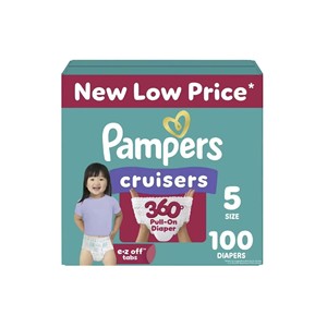 Couches Pampers Cruisers Premium : Solution de soin pour bébé avec design extensible et système d'absorption supérieur - Product Image 5