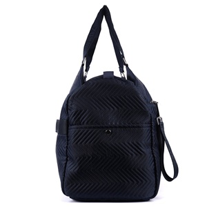 Sac de voyage et de sport spacieux de qualité supérieure ZIG ZAG ELITE DUFFLE bleu marine pour un usage quotidien, provenant d'Inde - Product Image 3
