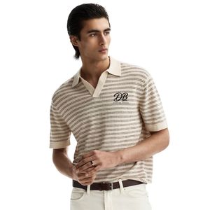 Camisa Polo de Lino Premium para Hombre, Corte Regular, Manga Corta, Estilo Casual Elegante, Ropa de Verano, Fabricante OEM ODM, Venta al Por Mayor - Product Image 1