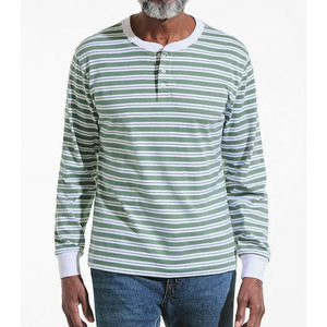 Camisa Henley Clásica con Cuello de Botones y Ajuste Cómodo para Uso Diario, Camisa Henley Ligera - Product Image 6