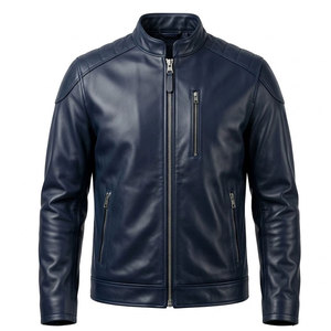 Premium <b>Men</b> <b>Leather</b> <b>Jacket</b> Stylish Genuine <b>Leather</b> Outerwear Classic Design Perfect Winter <b>Jacket</b> For Riding And Everyday - Product Image 1