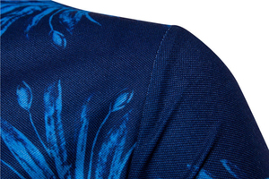 Camiseta de Verano para Hombre de Alta Calidad, Diseño ODM, Estampado de Leopardo, Tejido Transpirable de Algodón/Poliéster, Bordado, Estilo Casual - Product Image 4