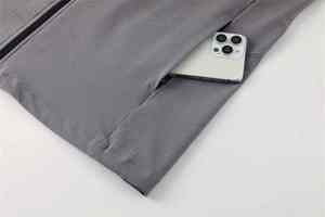 Men's Quality Guaranteed Soft Shell Windbreaker <b>Jacket</b> Full Zipper Pockets Stretchy <b>Light</b> <b>Weight</b> Soft Shell <b>Jacket</b> - Product Image 3