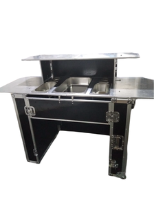 Высококачественная Черная цветная индивидуальная портативная коробка для бара, производство из Индии, идеальная коробка, экспортное качество - Product Image 5