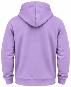 Sudadera con Capucha Morada para Hombre, Corte Regular, Felpa de Algodón, Informal, con Bolsillo Frontal con Logotipo - Product Image 2