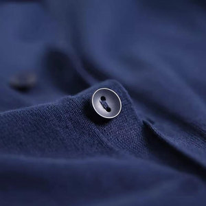 Fabricant de vêtements Hosten Greek Enterprises, cardigans en coton de haute qualité, sur mesure, pour hommes, anti-rides, col en V - Product Image 5
