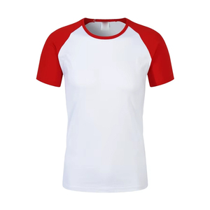 T-shirt de sport en coton pour homme, décontracté, à manches courtes, couleur unie, coupe ample, style polo - Product Image 5