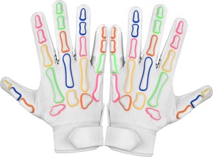 Gants de football ALHUSAYNAPPAREL en silicone de bonne qualité, gants de receveur de football américain, gants de football pour adultes - Product Image 4