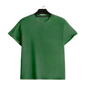 Men Ribbed T-Shirt Stylish Crew Neck Half Sleeves Summer Slim Fit breathable fabric Wholesale t-shirt High-Quality custom <b>logo</b> - Product Image 6