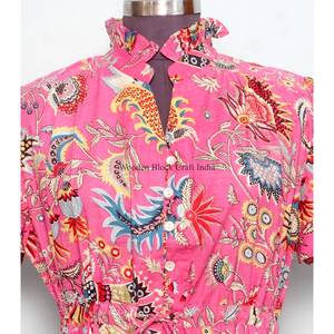 Vestidos de Playa para Mujer, Vestido Corto Mini con Estampado Floral, Vestido de Alta Calidad para Vacaciones - Product Image 4