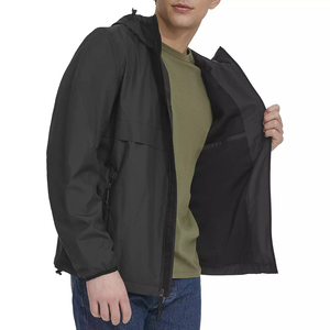 Veste softshell légère pour homme avec logo personnalisé de haute qualité, coupe-vent imperméable haut de gamme pour les sports de plein air printemps-hiver - Product Image 2