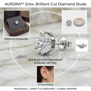 Wholesale 925 Silver Gold Plated Custom Classic Geometric Sparkling Solitaire Moissanite Flower <b>Earrings</b> Party Engagement Gift - Product Image 5