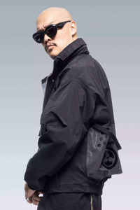 Men's Tactical Techwear <b>Jacket</b> Cyberpunk Streetwear Waterproof Multi-pocket Windbreaker Urban Functional Cargo Coat Outerwear - Product Image 5
