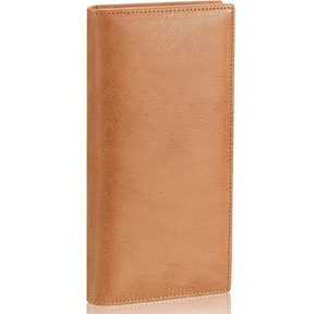 Portefeuille long pour homme en cuir véritable léger de haute qualité, fabriqué en usine avec logo personnalisé, prix de gros - Product Image 1