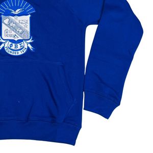 เสื้อฮู้ดลายตราสัญลักษณ์ฟิ เบต้า ซิกมา พรีเมียมสำหรับผู้ชาย ทรงพอดีตัว ผ้าคุณภาพพรีเมียม เสื้อผ้าสำหรับสมาคมพี่น้องชาวกรีก สวมใส่สบายในชีวิตประจำวัน - Product Image 6
