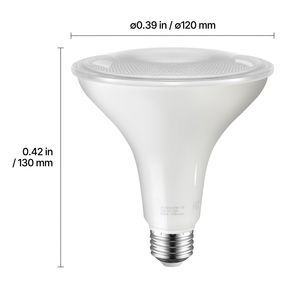 Lampadina LED PAR38 per Fari, Confezione da 6, per Esterni, 1050 Lumen, Luce Bianca Fredda 5000K, Durata 15.000 Ore, Set di 6 Fari - Product Image 1