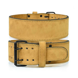 เข็มขัดยกน้ำหนักหนังแบบกำหนดเองรุ่นใหม่พร้อมจำหน่าย ราคาขายส่งเข็มขัดยกน้ำหนัก - Product Image 4