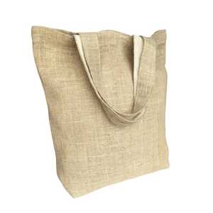 Sac fourre-tout en chanvre naturel fait main, écologique, tissé à la main, pour le shopping, la plage, les courses, à porter à l'épaule, pour femmes, logo personnalisé, vente en gros - Product Image 1