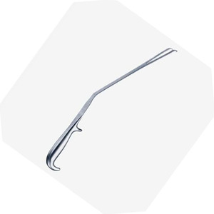 Retractor de Próstata BARRE de 360 mm, 14 1/4, Acero Inoxidable, Reutilizable, Instrumento Quirúrgico Genitourinario, No Estéril, Retractor de Urología - Product Image 6