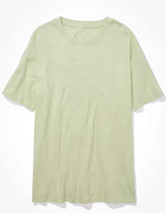 Camiseta Básica Casual de Primavera para Mujer, Color Verde Salvia Claro, Corte Regular, Ecológica, Transpirable, de Secado Rápido, Mezcla de Algodón Suave - Product Image 4