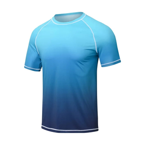 Rashguard de surf et BJJ personnalisé pour homme, manches longues, compression, protection solaire, évacuation de l'humidité, respirant, écologique, vente en gros - Product Image 2