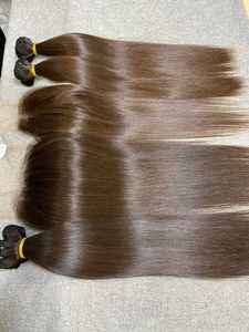 Cierres de Cabello Virgen Crudo con Cutícula Alineada – Cabello Natural Vietnamita Sin Procesar con Encaje Transparente - Product Image 4