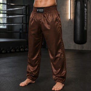 Kick Boxing Trouser Premium Quick Dry Sportswear Featuring Breathable Fabric And Comfortable Fit For Professional <b>Athletes</b> - Product Image 3