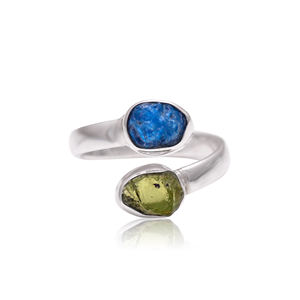 Offre Spéciale – Bijoux de Mariage pour Femme en Argent Sterling, Apatite Brute et Moldavite Faits Main, Qualité AAA, Vente en Gros de Pierres Précieuses au Meilleur Prix - Product Image 3