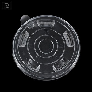 Gobelets et couvercles jetables transparents de 120 mm pour jus, eau, thé au lait, café, en matériau R-PP PP, boîte transparente - Product Image 3