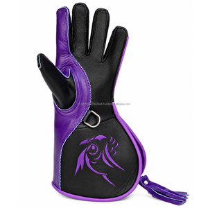 Gants de fauconnerie en PU imperméables à doigts complets pour fauconneurs - Coupe-vent, compatibles écran tactile, pour la chasse et l'entraînement, protection intégrale - Product Image 1