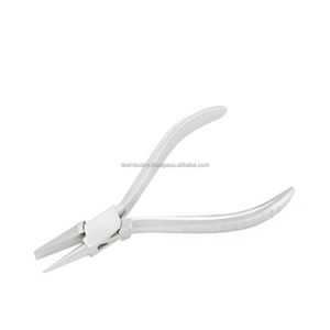 FLAT and HALF ROUND PLIERS GROOVE HANDLE 130MM - Product Image 2