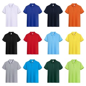 Polo homme personnalisé avec logo, haute qualité, en coton uni, brodé – Meilleures ventes - Product Image 4
