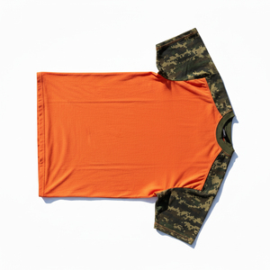 Vêtements de chasse haut de gamme, t-shirt camouflage, évacuation de l'humidité, séchage rapide, équipement tactique performant, commande en gros, personnalisation - Product Image 4