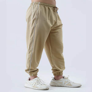 Men's Casual Jogger Pants Cotton Fleece Sweatpants Streetwear Sports Training <b>Trousers</b> <b>Elastic</b> <b>Waist</b> Custom Logo Athletic Wear - Product Image 4