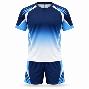 Tenues de football personnalisées offrant un ajustement confortable et des matériaux respirants pour les équipes, les clubs, les écoles et les académies. - Product Image 1