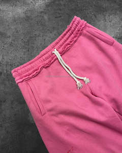 Conjunto de pantalones de pierna ancha para mujer americana, suéter informal, diseño creativo, pantalones sueltos rectos simples, cintura elástica inversa, ligero - Product Image 4