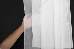 Dệt interlining Polyester/viscose đan interlining sợi ngang chèn may dệt dệt kim Dễ nóng chảy vải - Product Image 2