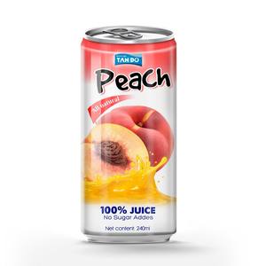 Boisson Tropi Juice 330ml en canette aluminium, 100% purée de fruits, faible teneur en matières grasses, stérilisée, fraîchement pressée, 5 Brix, saveur goyave et pastèque - Product Image 1